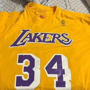 Shaquille O’Neal Mitchell Ness jersey T shirt